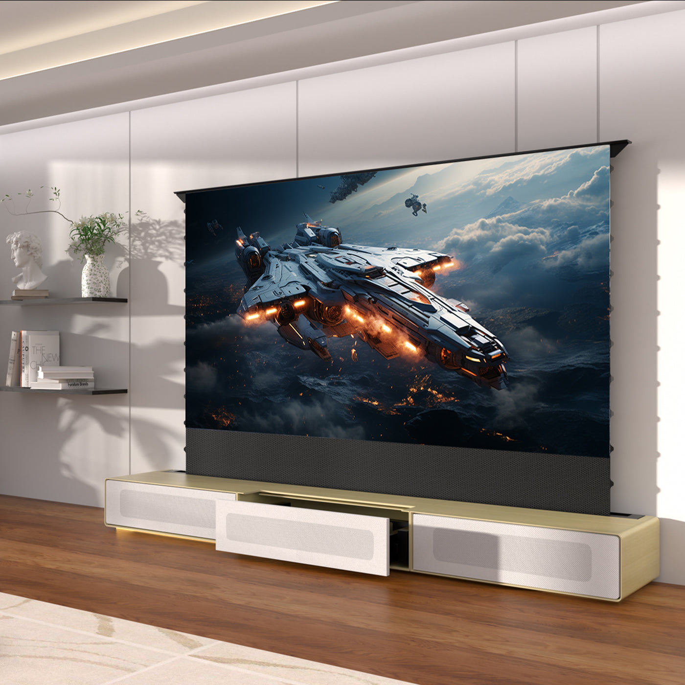 Laser TV konfigurátor | Vlastní kabinet