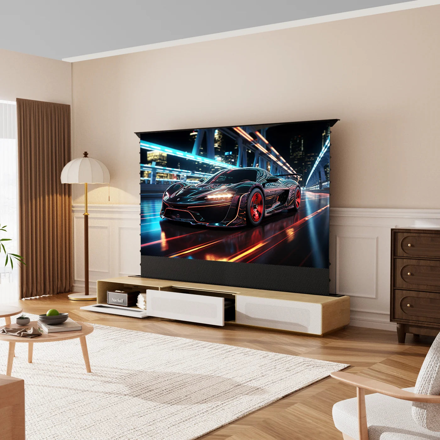Laser TV konfigurátor | Vlastní kabinet